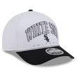 Bone Unissex New Era 9Forty A-Frame Arch MLB Chicago White Sox Branco-MBP26BON175- -3-